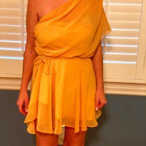 Cotoure Yellow Cocktail Dress